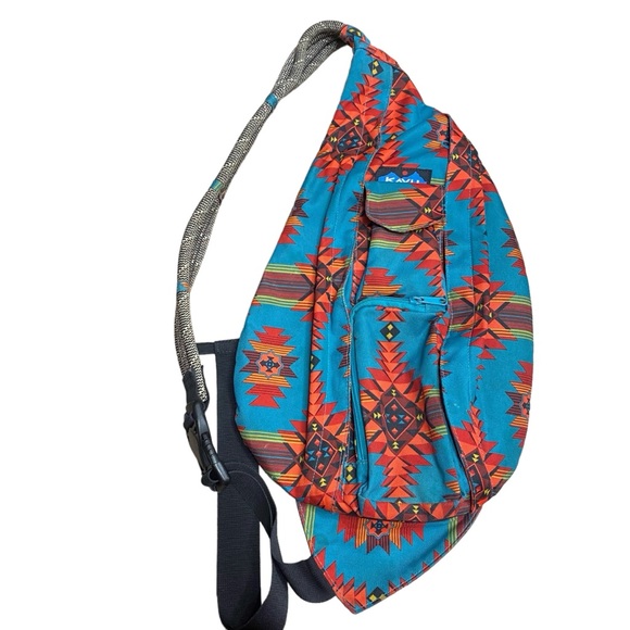 TropicalLife Sling Bag For Women & Men - Mini Crossbody Chest Backpack For Travel & Hiking (Aztec Pattern) - View #6